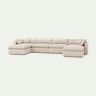 Sink-Down U-Shape Sofa