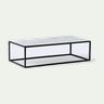 "Hollow Rec" - Marble Top Table