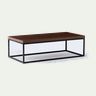 "Hollow Rec" - Wooden Top Table