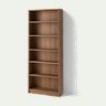 BILLY Bookcase - brown walnut effect 80x28x202 cm