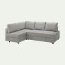 FRIHETEN / KLAGSHAMN Corner sofa-bed with storage - Faringe light grey