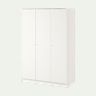 KLEPPSTAD Wardrobe with 3 doors - white 117x55x176 cm