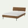 RÅDMANSÖ Bed frame - brown walnut effect 180x200 cm