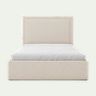 Lyra Bed - 120 cm / Beige x White