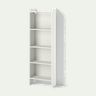 BAGGEBO Bookcase - white 50x25x160 cm