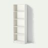 GERSBY Bookcase - white 60x180 cm