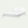 TARVA Bed frame - white stained 140x200 cm